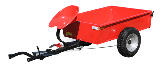 125Kg Máy xới vườn 4 bánh Trục đơn 400Kg Tải trọng máy kéo nhỏ Máy xới quay