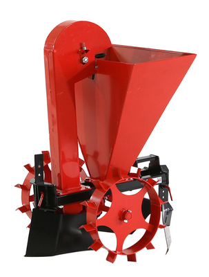 Rhizomes Garden Máy xới đất Gieo phân bón Notillage Seed Planter Line Spacing 150 200Mm