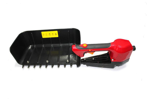 Máy thu hoạch lá trà bằng kim loại thẳng Máy hái một lần hái pin Tuốt trà