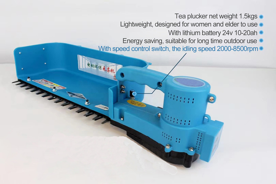 24v 10Ah Máy hái trà chạy bằng pin mini Máy thu hoạch trà cho ngoài trời
