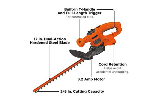 Máy cắt tỉa hàng rào chạy bằng pin điện 12AH với công cụ đa cực mở rộng