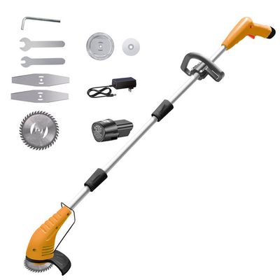 Máy cắt cỏ không dây 280W 6m Máy cắt cỏ 23cm Máy cắt cỏ Lithium Ion