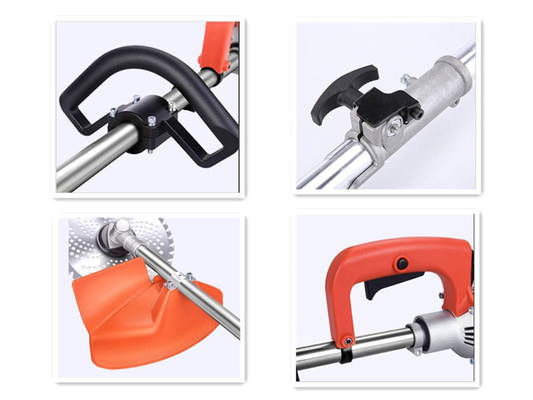 130L 8500rpm Máy cắt cỏ không dây Trục thẳng Máy cắt dây ít mệt mỏi Chống rung