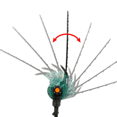 Máy cắt hàng rào dùng pin có góc tiếp cận dài 2,8M 230v 8in Cực Máy cắt hàng rào pin nhẹ
