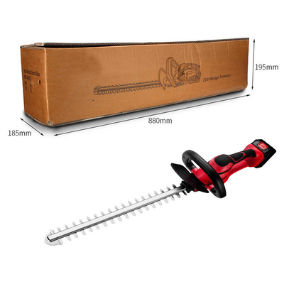 Máy cắt tỉa hàng rào có thể sạc lại 18V 3500spm Cỏ không dây cho các chi nhánh vườn