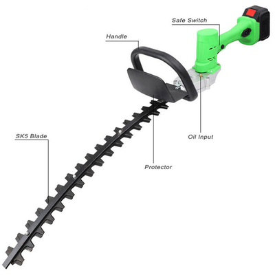Máy cắt hàng rào điện 20V Bush Không dây 20 inch Lưỡi cắt tỉa cỏ không dây
