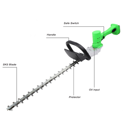 Máy cắt hàng rào điện 20V Bush Không dây 20 inch Lưỡi cắt tỉa cỏ không dây