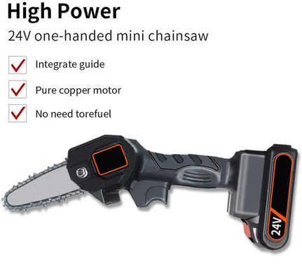 6in 21V Máy cưa cầm tay nhỏ dùng pin nhỏ Mills Máy cắt gỗ Lithium Prunner