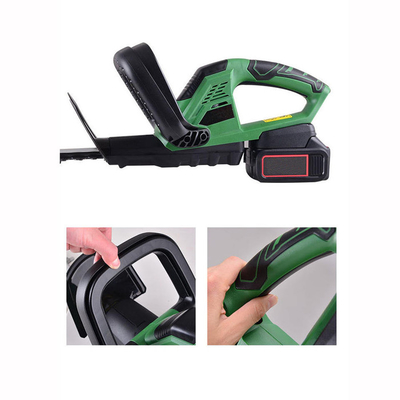 Máy cắt hàng rào điện 18V 2.0Ah 550mm Máy cắt hàng rào điện hai lưỡi Máy cắt hàng rào không dây có pin